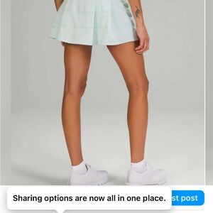 LULULEMON Mint blue skirt so cute barely worn